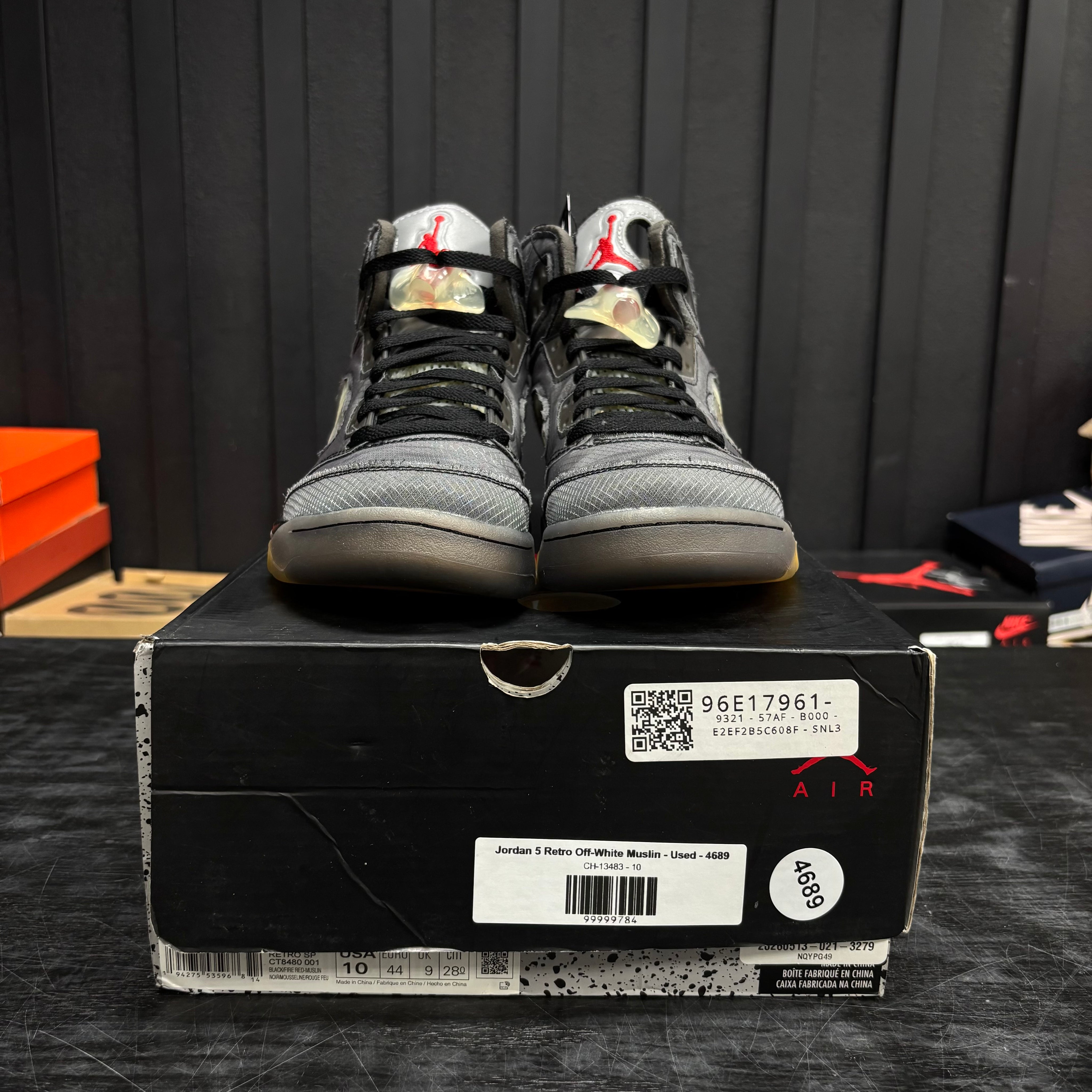 Jordan 5 Retro Off-White Muslin - Used - 4689