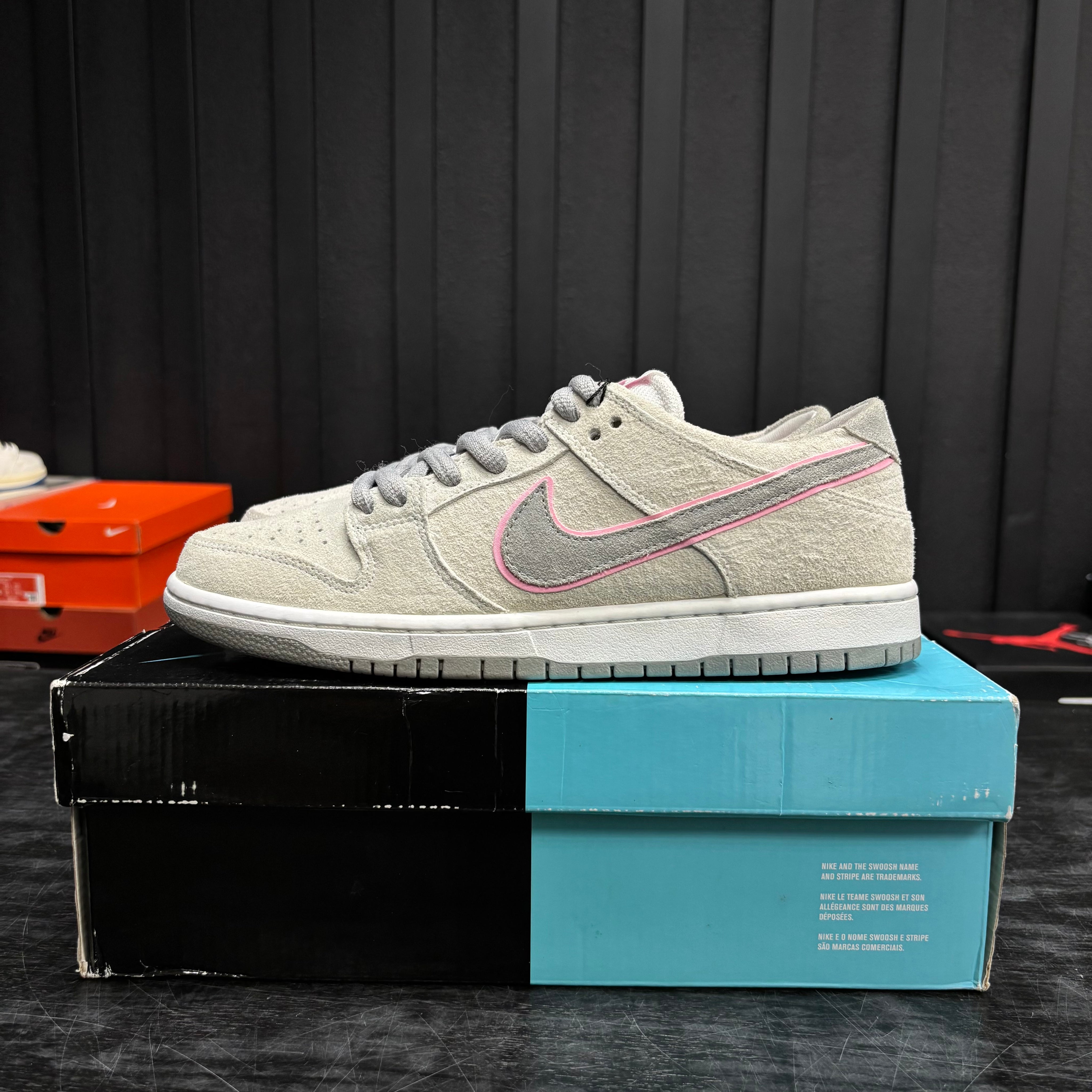 Nike SB Dunk Low Ishod Wair Flat Silver - Used - 4678