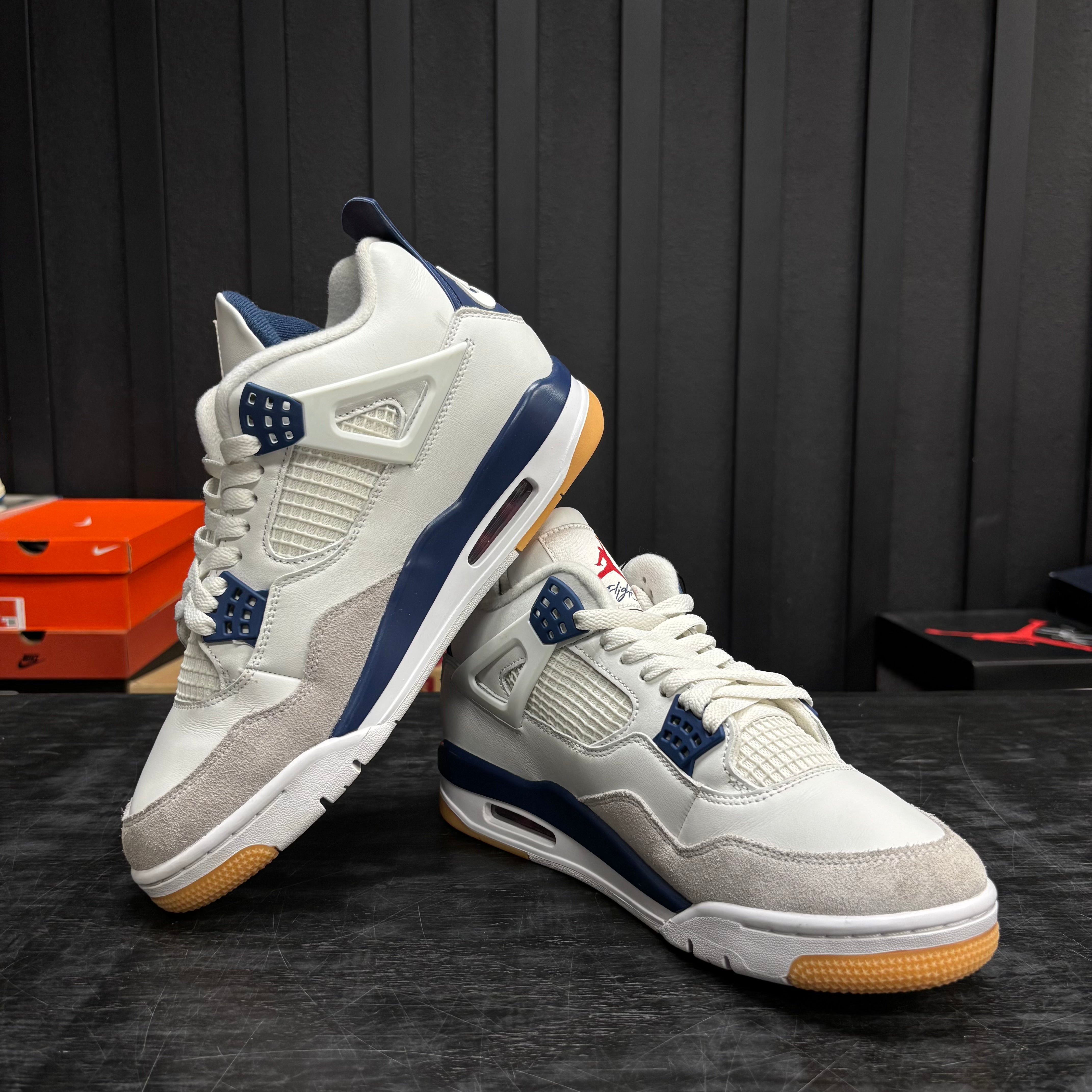 Jordan 4 Retro SB Navy - Used - 4699