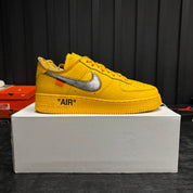 Nike Air Force 1 Low Off-White ICA University Gold - Used - 4695