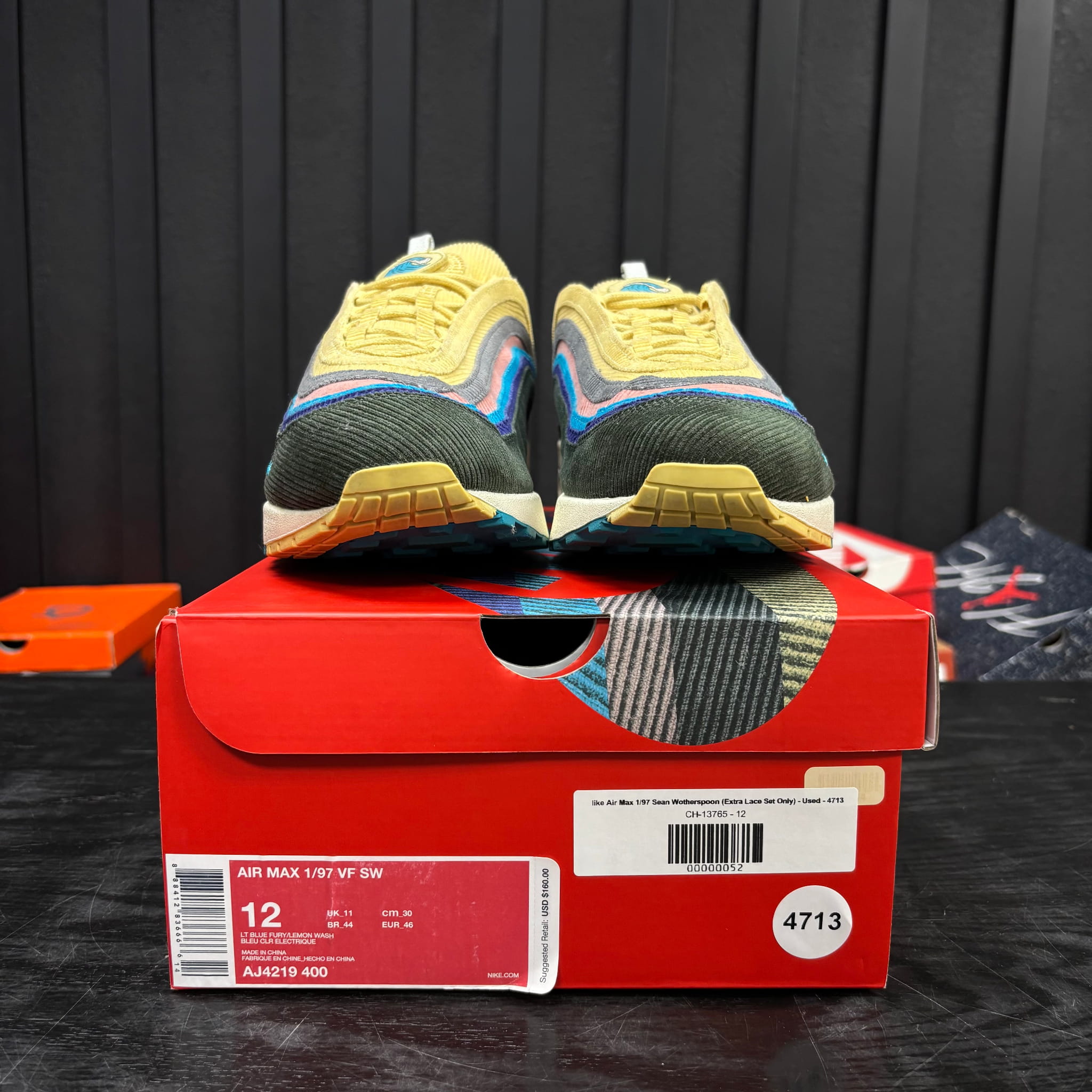 Nike Air Max 1/97 Sean Wotherspoon (Extra Lace Set Only) - Used - 4713