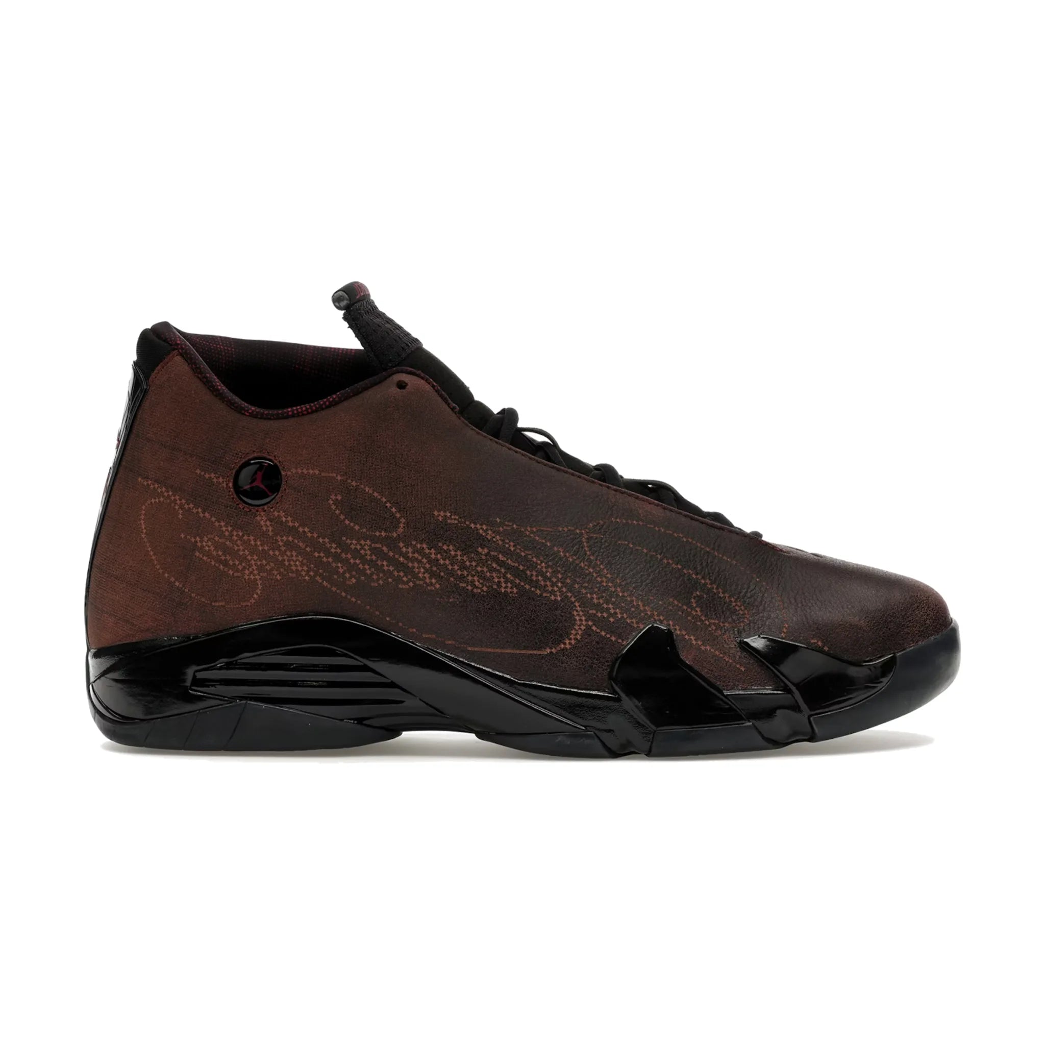 Jordan 14 Retro Mowalola Burnt Red