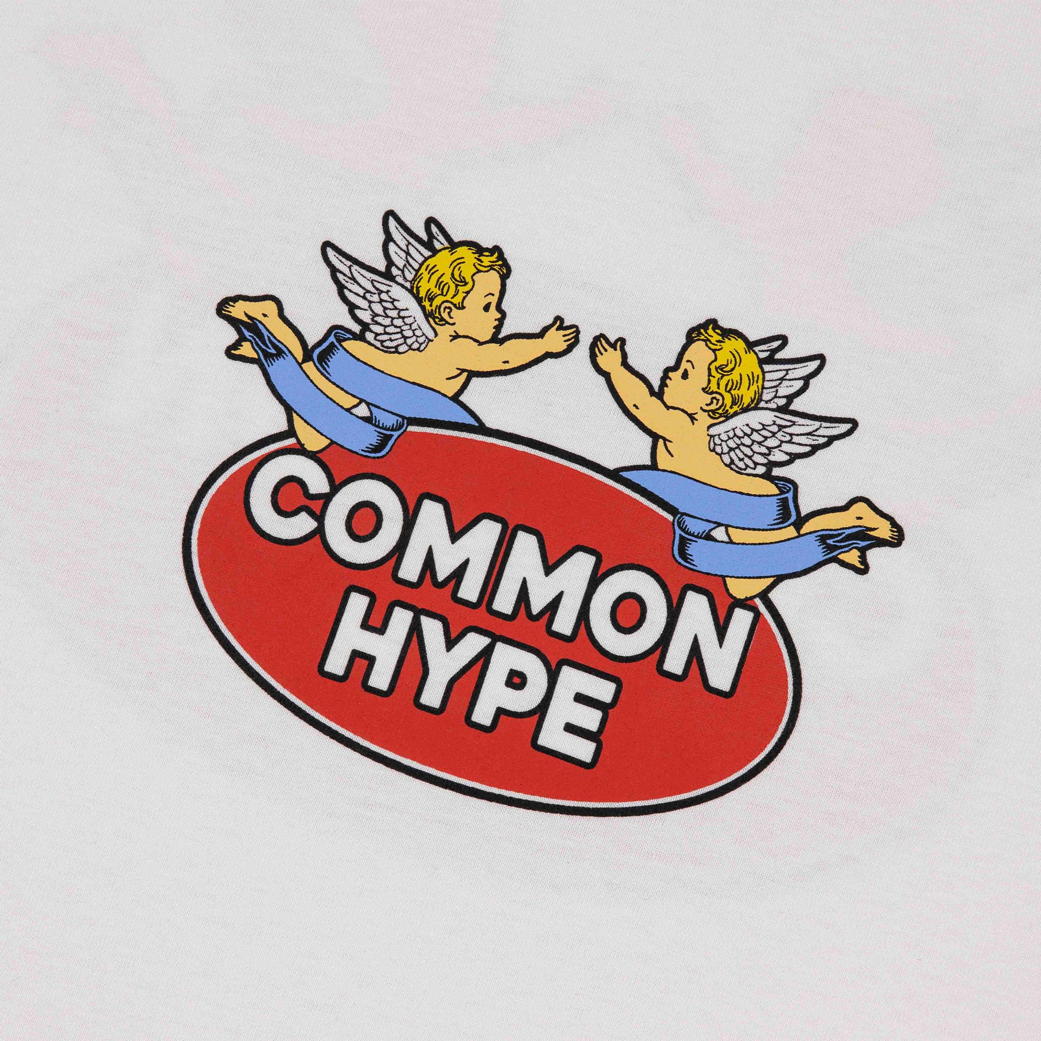 Common Hype Angels Tee White - Common Hype