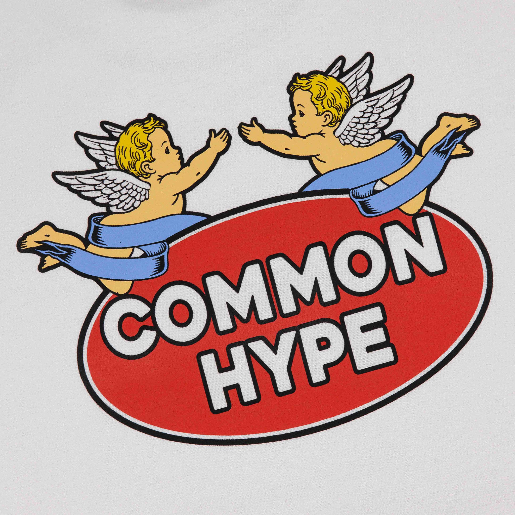 Common Hype Angels Tee White - Common Hype