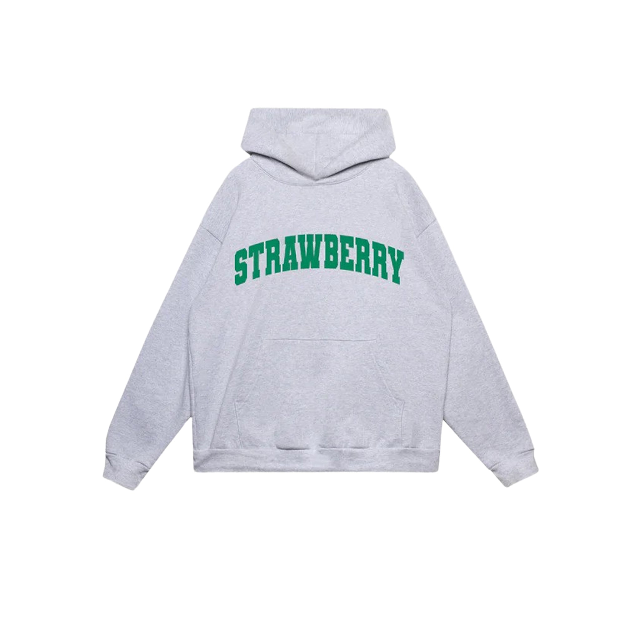 Strawberry Arched Hoodie Ash