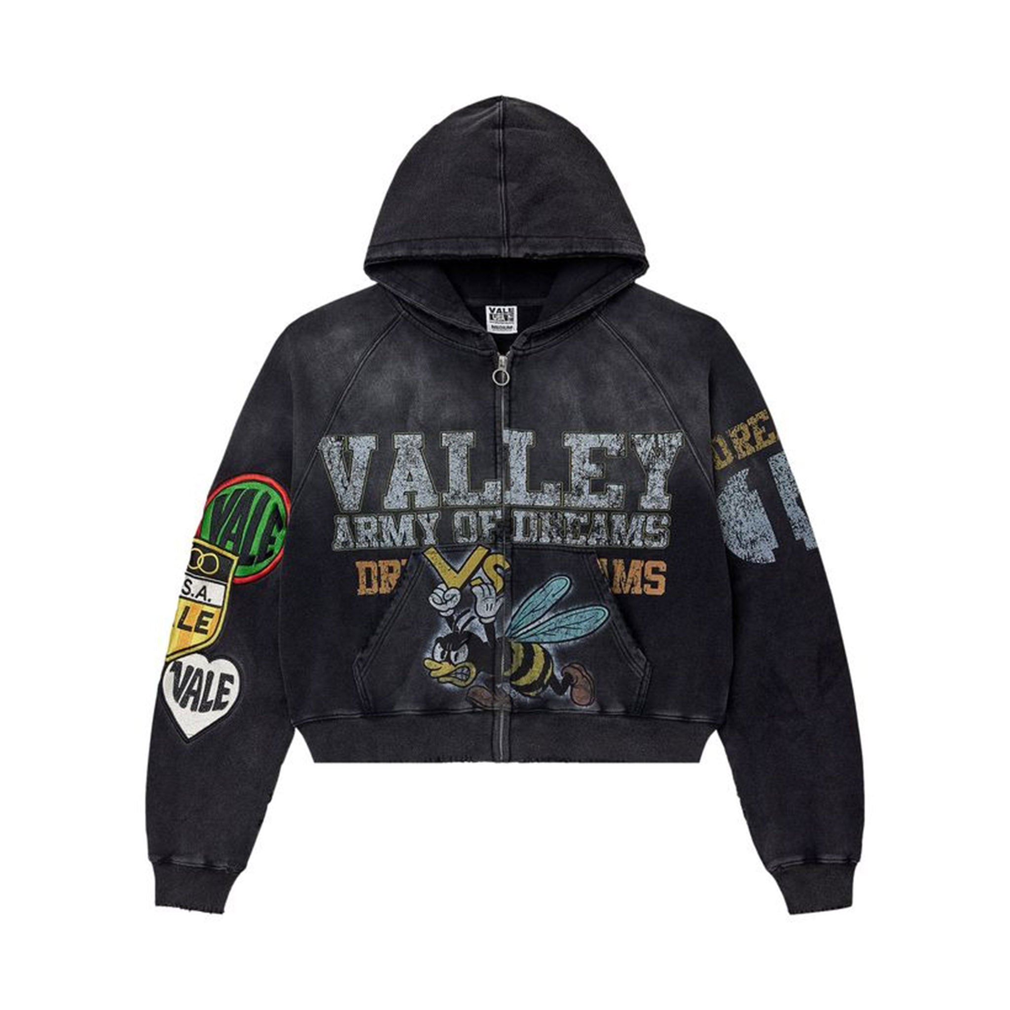 トップス Vale ARMY ZIP UP GREY Vale forever armyzip_0001_1669292_01_jpg.