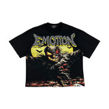 Mixed Emotions Scarecrow Tee Black