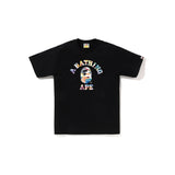 Bape Art Camo College Tee Black
