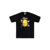 Bape Japanese Crane Tee Black