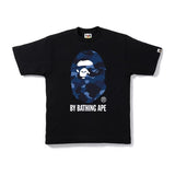 Bape Color Camo By Bathing Ape Tee Black Blue