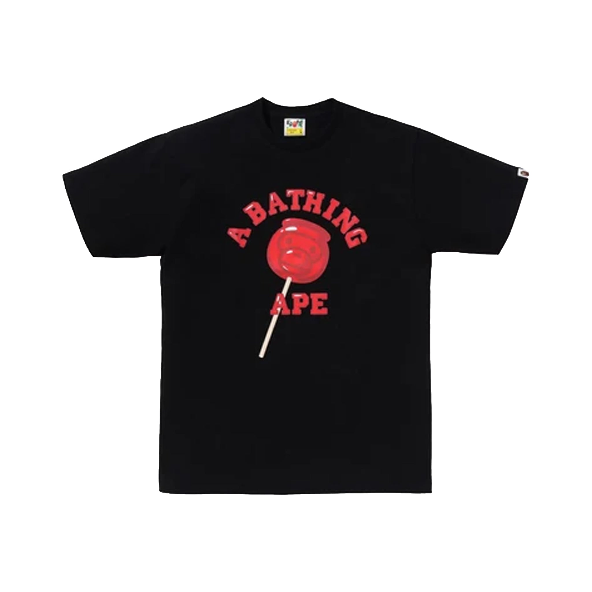Bape Baby Milo Candy Apples Tee Black Red