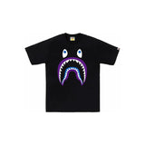 Bape Colors Shark PONR Tee Black