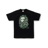 Bape Head Firework Tee Black/Green