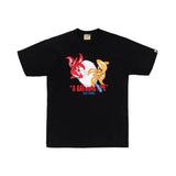Bape Goldfish Scooping Tee Black