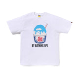 Bape Shave Ice Ape Tee White