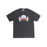 Bape Metal Ape Head Tee Black