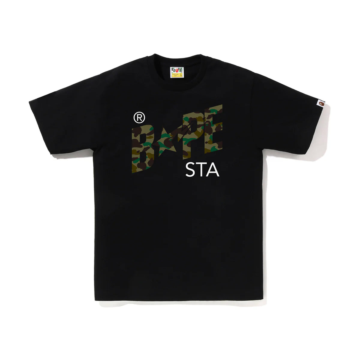 A Bathing Ape 1st Camo Bape STA Tee Black – Common Hype
