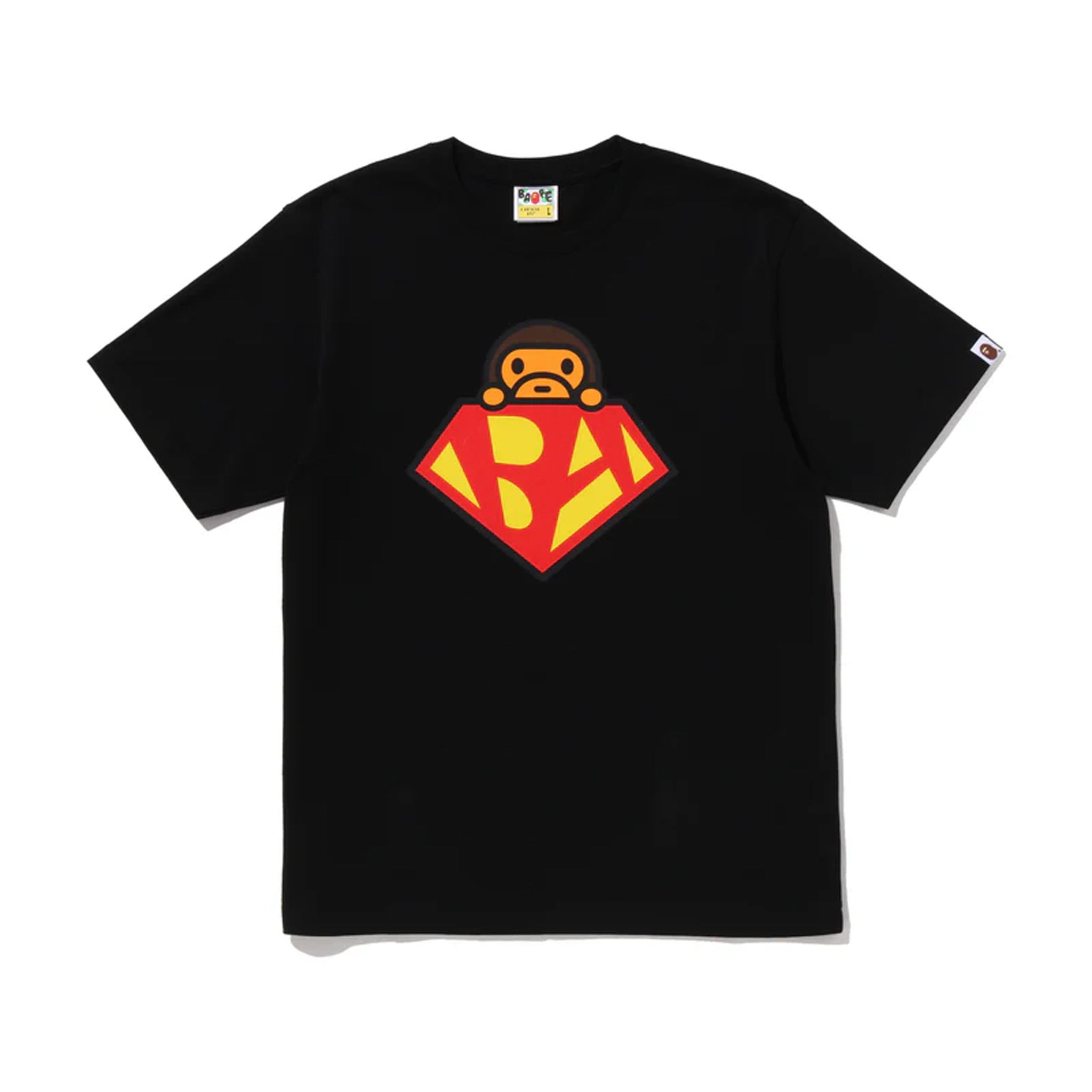 Bape Hero Baby Milo Tee Black