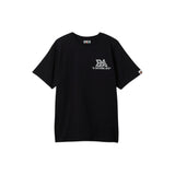 Bape Reflector Tech Logo Tee Black