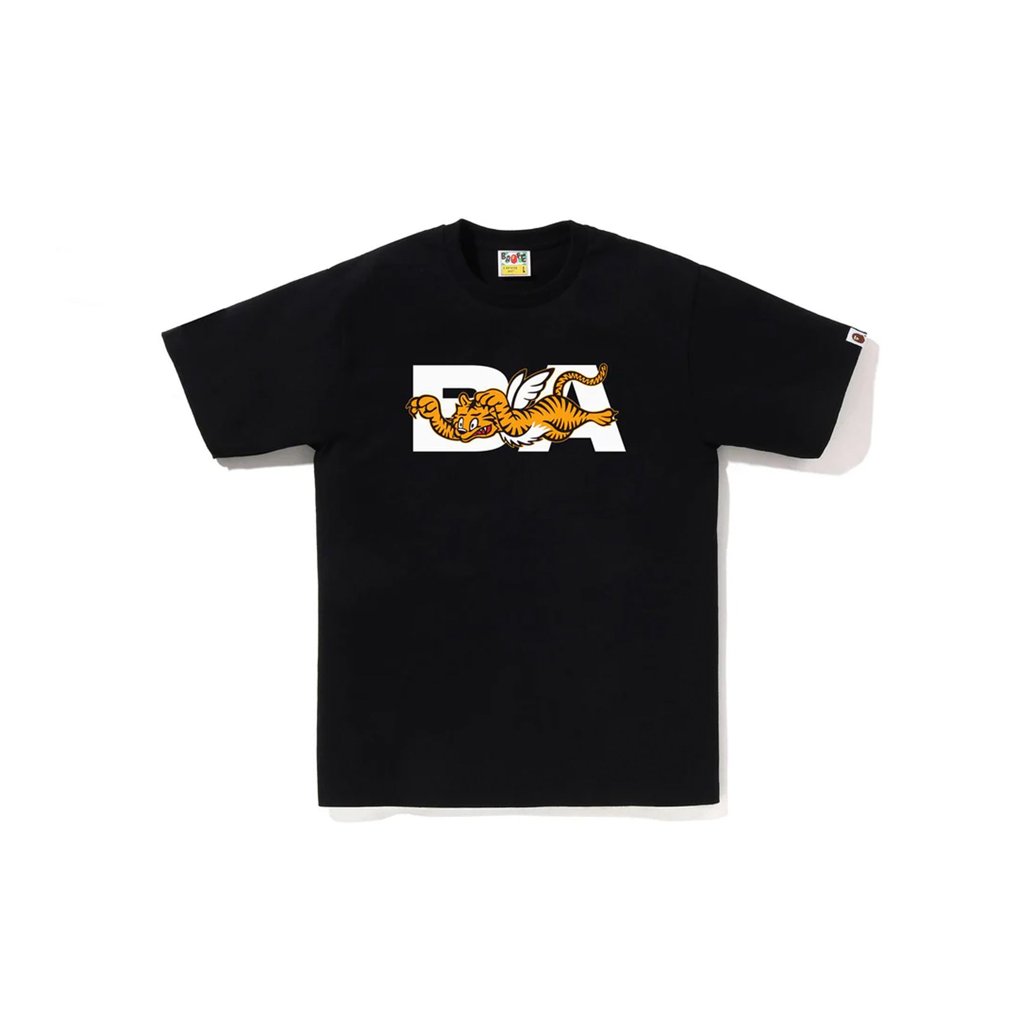 Bape BA Flying Tiger Tee Black - Common Hype
