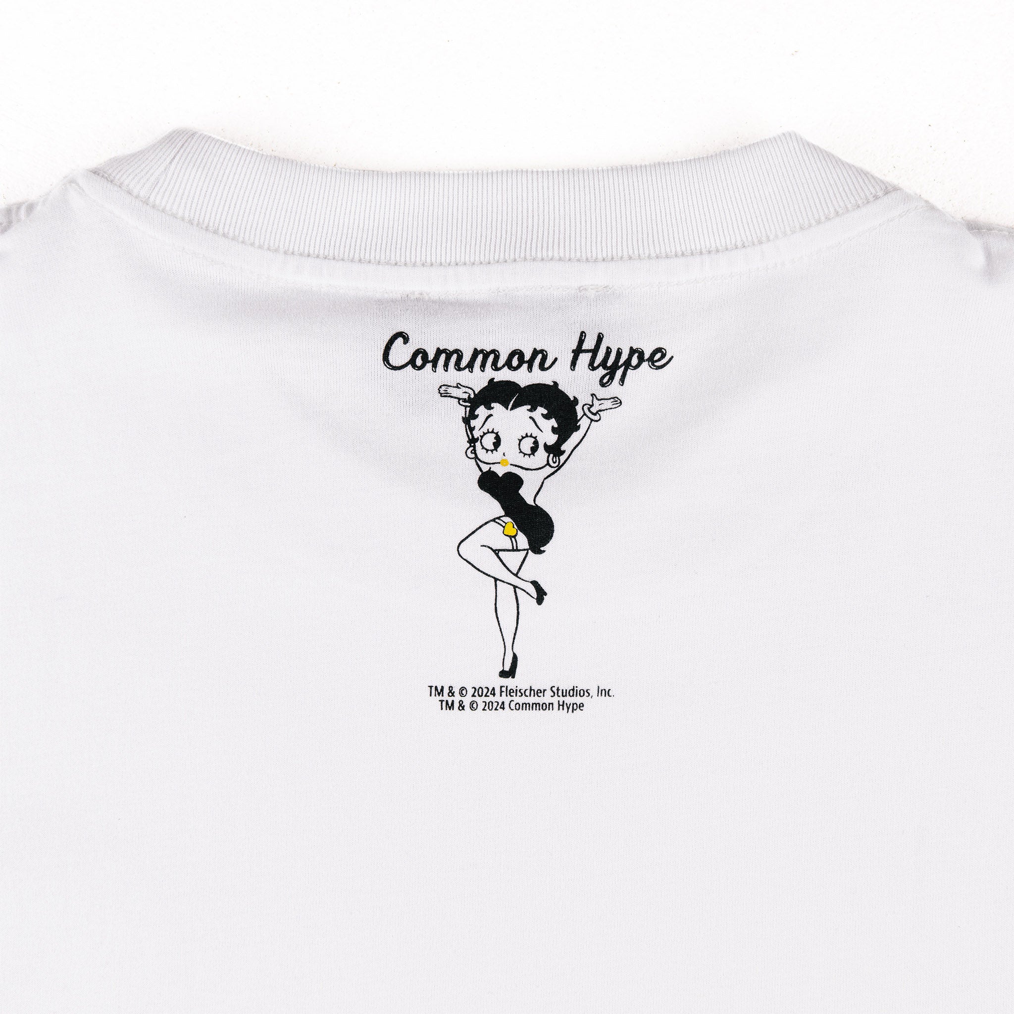 Common Hype x Betty Boop 'I Go Bananas' Tee White