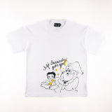 Common Hype x Betty Boop 'I Go Bananas' Tee White