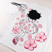 Common Hype x Betty Boop 'Cherry Blossom' AOP Tee White - Common Hype