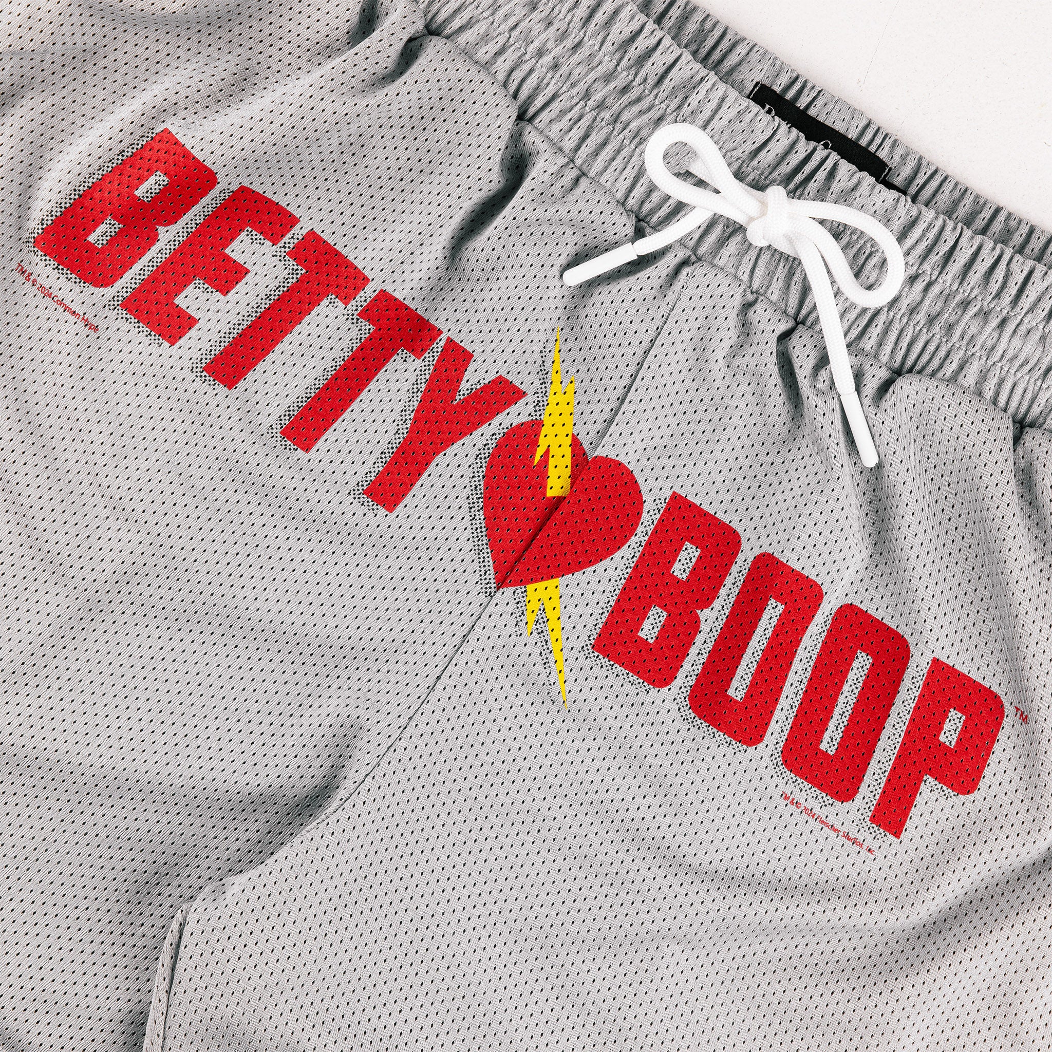 Common Hype x Betty Boop 'BTH' Mesh Short Grey