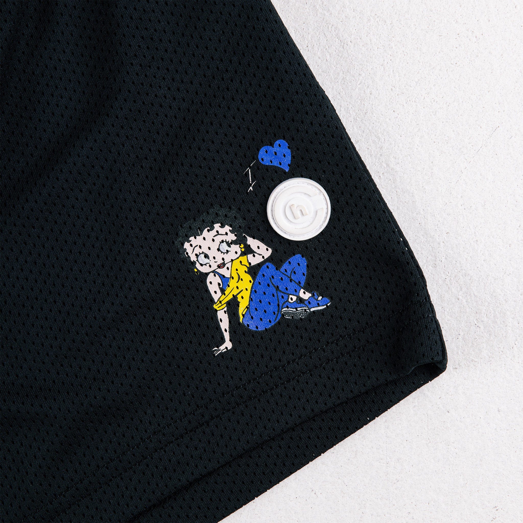 Common Hype x Betty Boop 'BTH' Mesh Short Blac | Common Hype