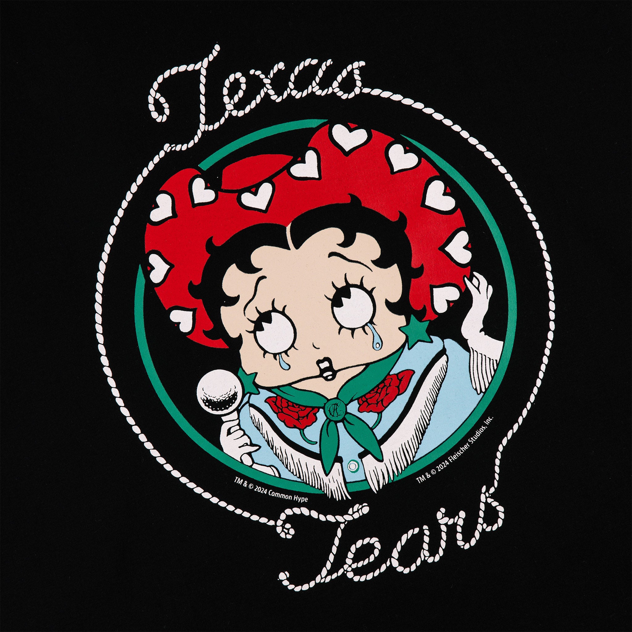 Common Hype x Betty Boop 'Texas Tears' Tee Black