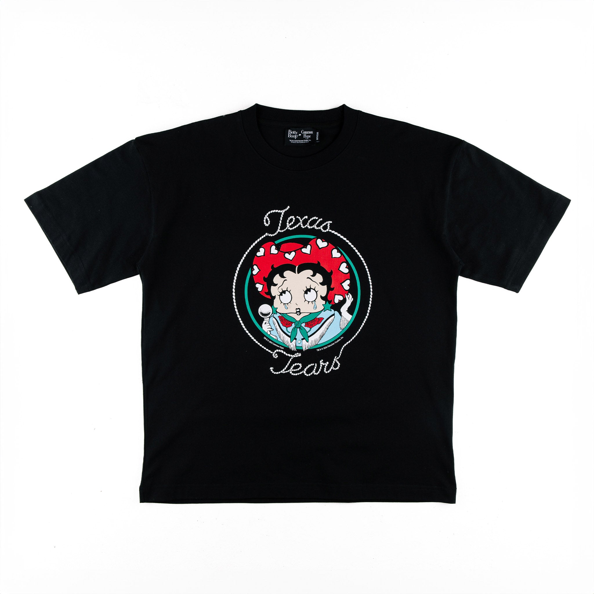 Common Hype x Betty Boop 'Texas Tears' Tee Black - Common Hype