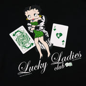 Common Hype x Betty Boop 'Lucky Lady' Tee Black - Common Hype