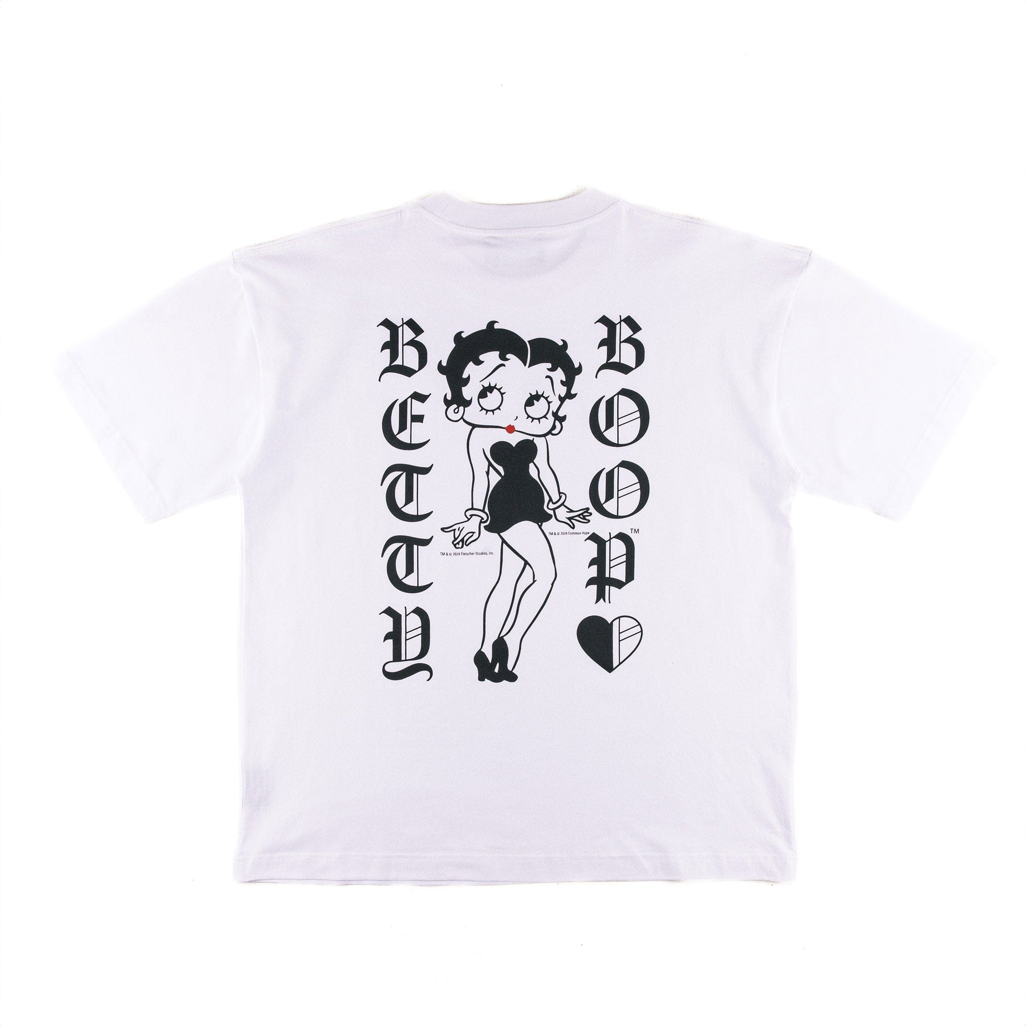 Common Hype x Betty Boop 'Old English' Tee Whi | Common Hype