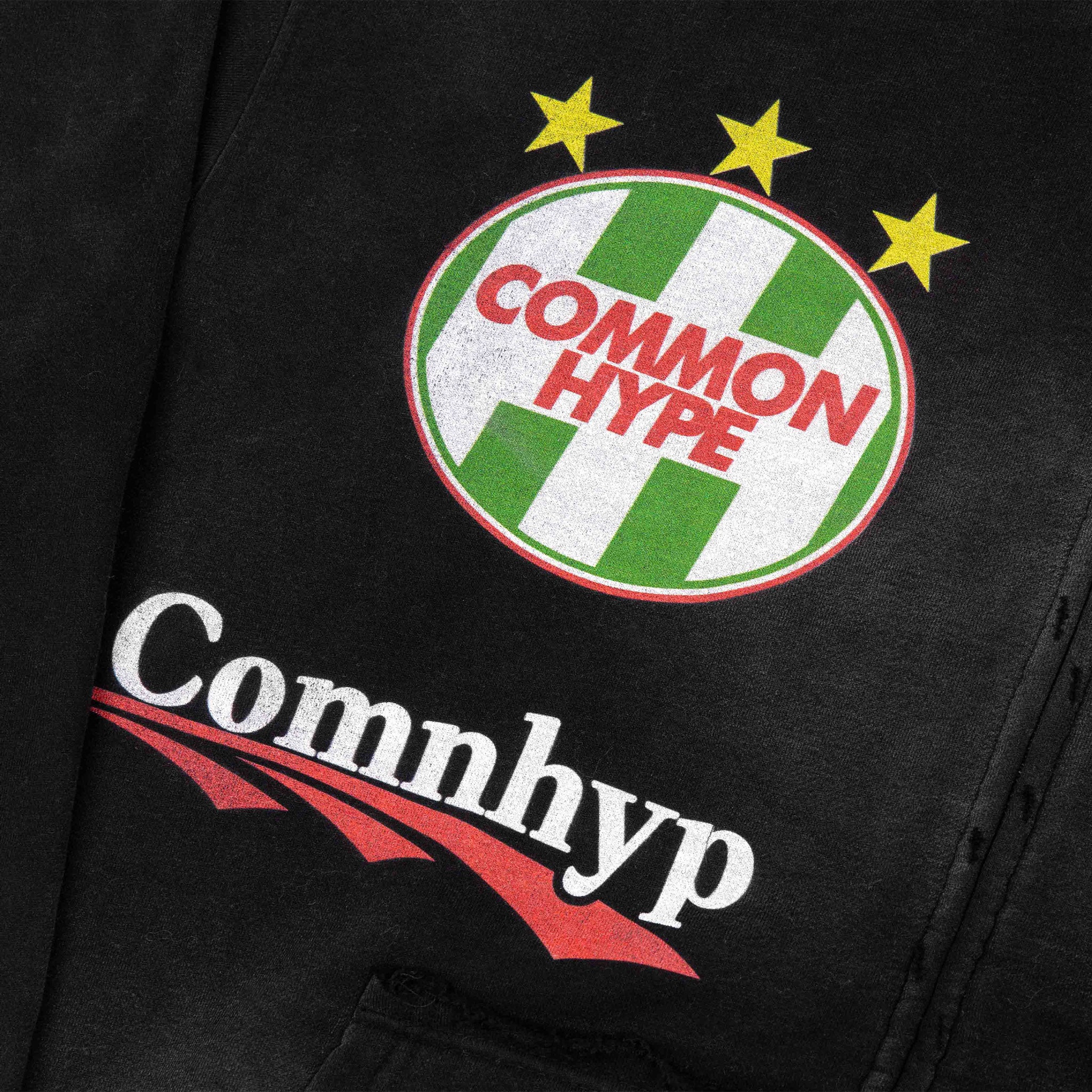 Common Hype Auto Icon Hoodie Vintage Black