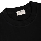Commons Blank Star Embroidered Tee Jet Black