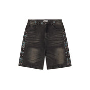 Vale Forever Candy Jorts Black - Common Hype