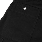 Commons Ripstop Cargo Short Black - Common Hype