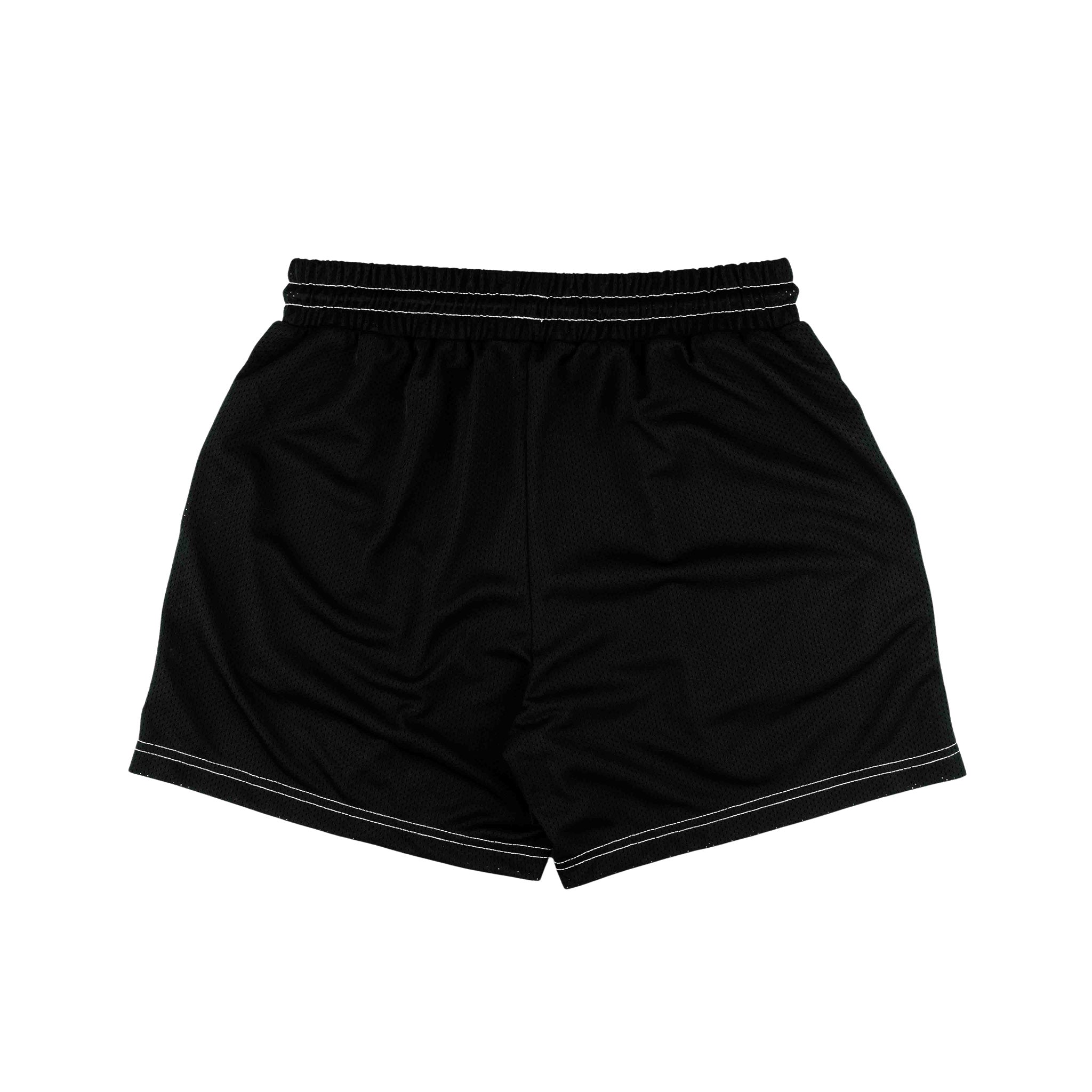 Common Hype Black Contrast Stitching Mesh Short V2 - Common Hype