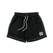 Common Hype Black Contrast Stitching Mesh Short V2 - Common Hype