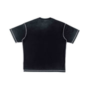 Common Hype Blank 'Black' Contrast Tee