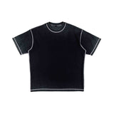 Common Hype Blank 'Black' Contrast Tee