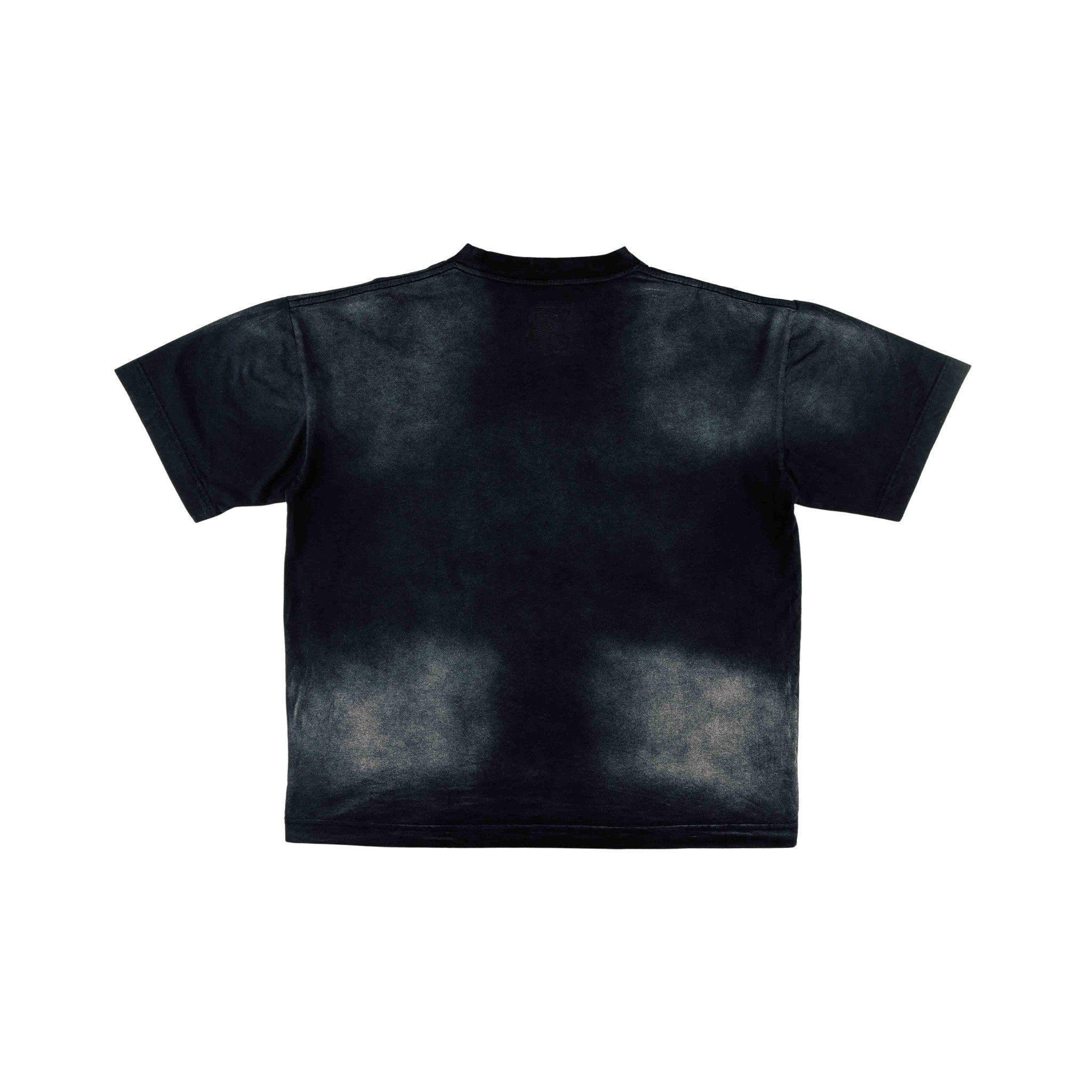 Common Hype Tonal Cropped Tee Vintage Black - Common Hype