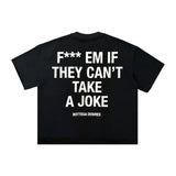 Bottega Desires Fuck Em Black Tee