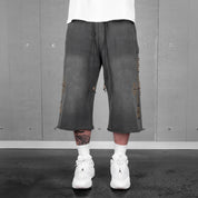 Commons Studios Rivet Sweatshort Black/Gold