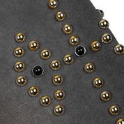 Commons Studios Rivet Sweatshort Black/Gold