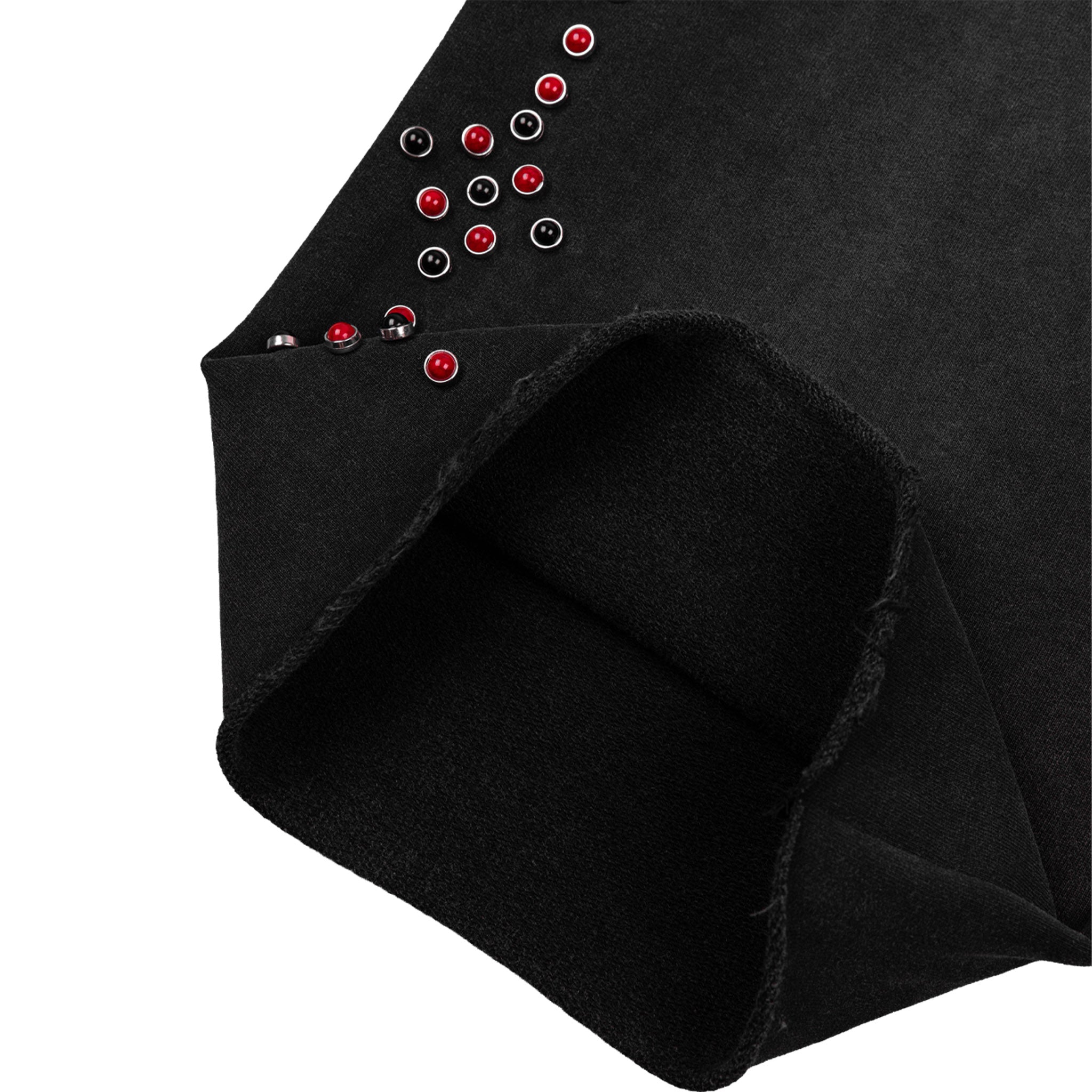 Commons Studios Rivet Sweatshort Black/Red