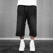 Commons Studios Rivet Sweatshort Black/Red