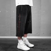 Commons Studios Rivet Sweatshort Black/Red