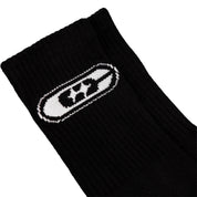 Common Hype Double Star Sock Black (3-Pack)