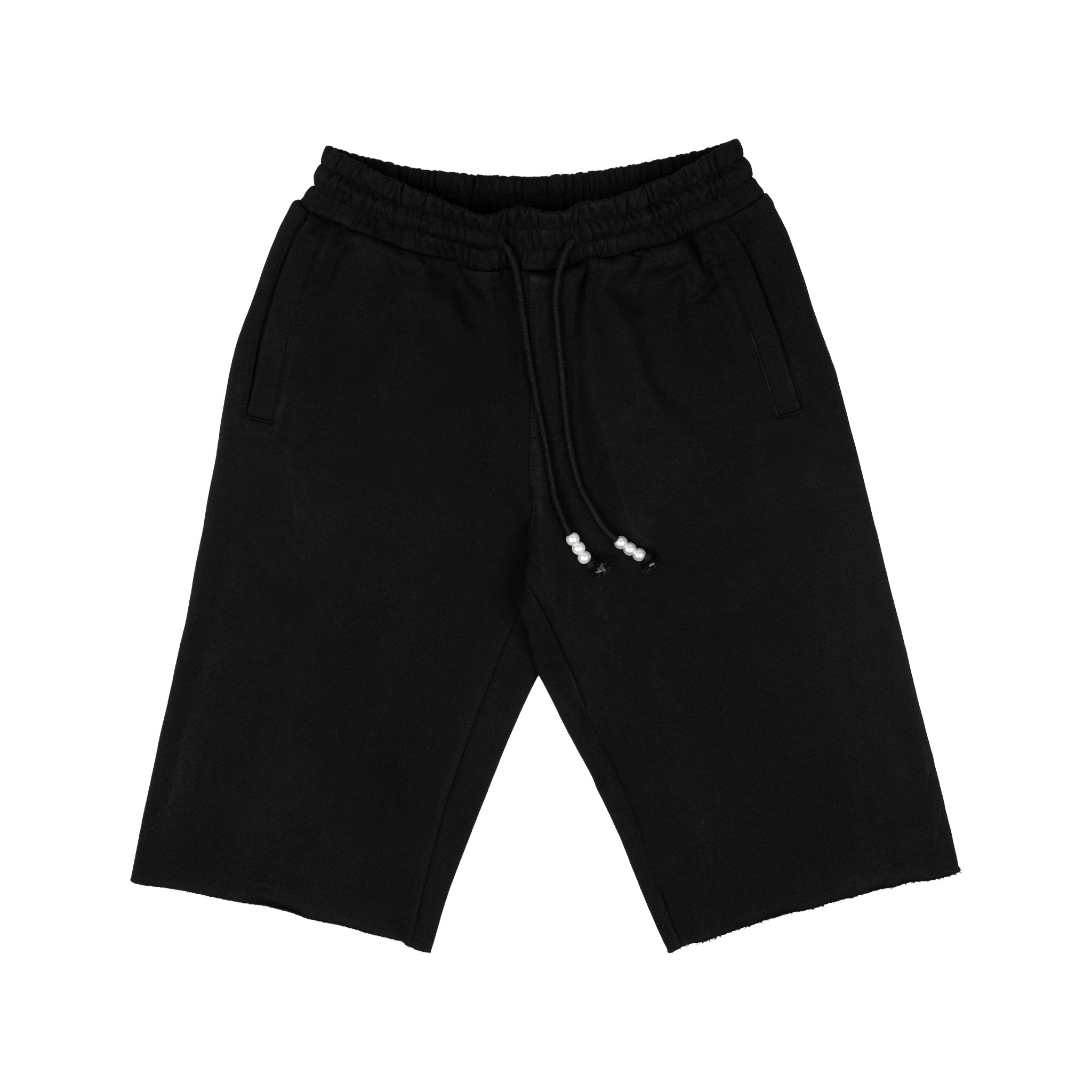 Commons Pearled Sweatshort Vintage Black - Common Hype
